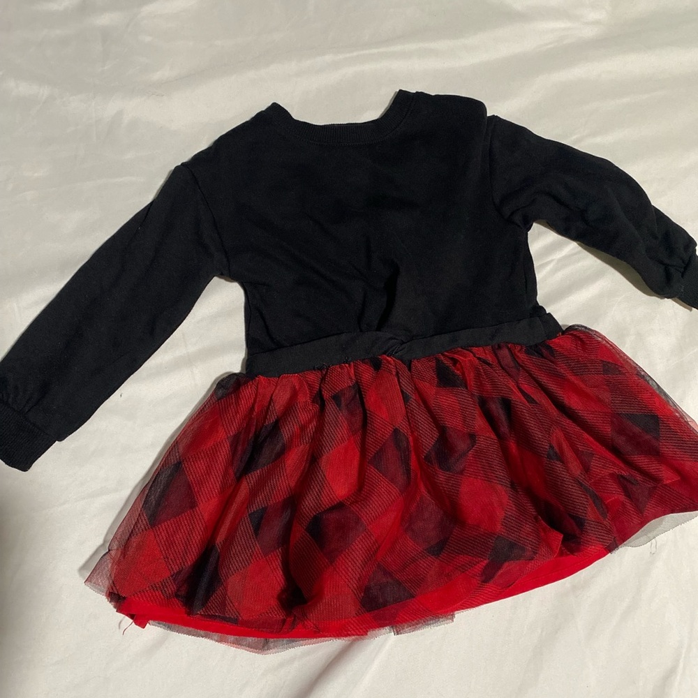 Wonder Nation Black and Red Kids Dress